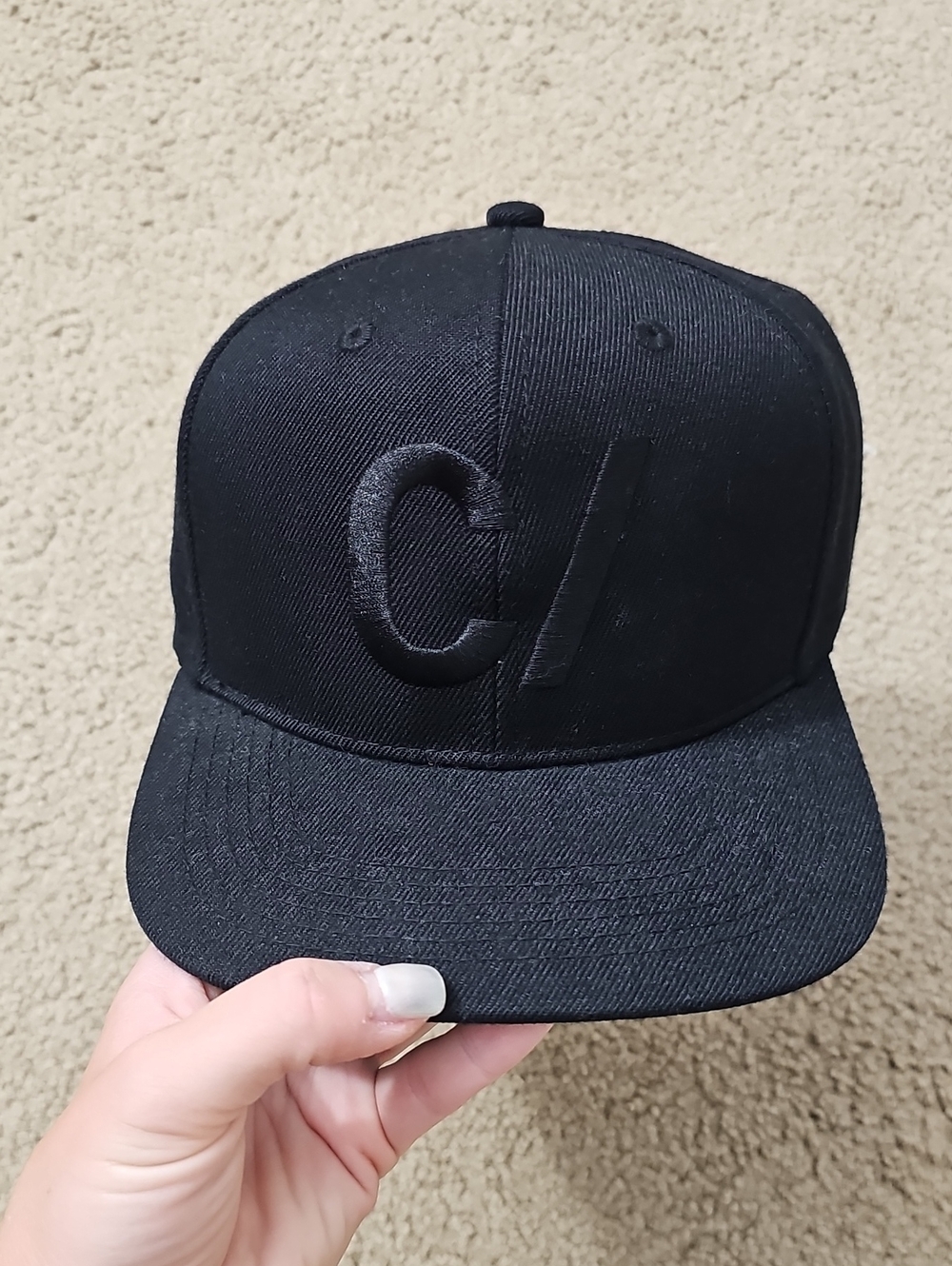 CAVIAR TV SNAPBACK HAT